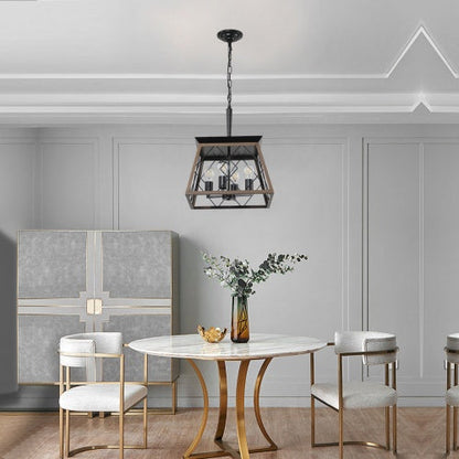 Farmhouse Chandelier 4 Lights Vintage Antique Chandelier Lamps -no Bulbs-Unusable Platform - Temu
