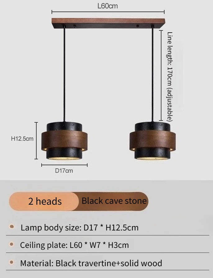 Japanese Wabi Sabi Pendant Lamp Retro Creative Hanging Light Personalized Bar Lighting Fixture Restaurant Homestay Atmosphere Lamp Vintage Ceiling Light Rustic Minimalist Home Decor Dining Room Kitchen Cafe Hotel Indoor Lighting Designer Lamp Wholesale