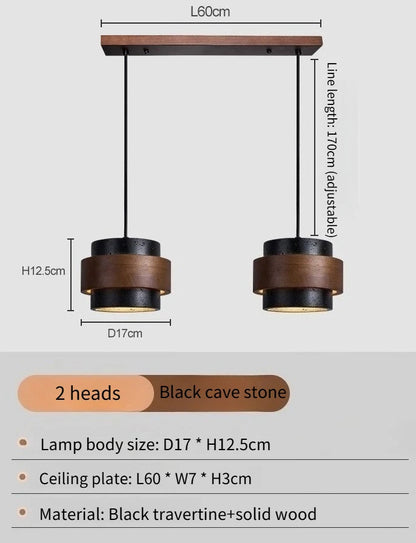 Japanese Wabi Sabi Pendant Lamp Retro Creative Hanging Light Personalized Bar Lighting Fixture Restaurant Homestay Atmosphere Lamp Vintage Ceiling Light Rustic Minimalist Home Decor Dining Room Kitchen Cafe Hotel Indoor Lighting Designer Lamp Wholesale