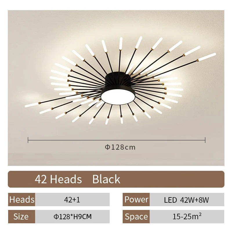 Creative Fan Shaped LED Ceiling Lamp Modern Ceiling Light Pendant Chandelier Living Room Dining Room Bedroom Kids Room Home Decor Indoor Lighting Minimalist Designer Ceiling Fixture Contemporary Hanging Lamp Luxury Wholesale