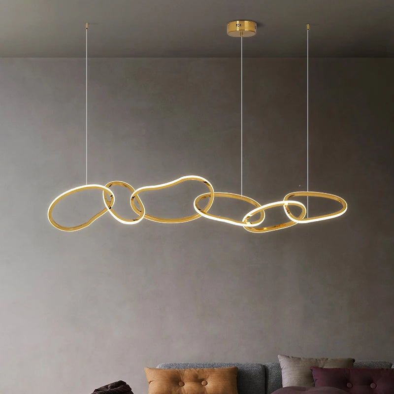Nordic Pendant Lamp Modern Ceiling Light Hanging Chandelier Dining Room Living Room Bedroom Kitchen Home Decor Indoor Lighting Minimalist Scandinavian Lamp Luxury LED Fixture Decorative Ceiling Light Designer Hanging Lamp Villa Hotel Wholesale