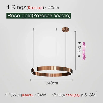 Nordic Designer Pendant Light Round LED Chandelier Modern Hanging Lamp Dining Room Bedroom Living Room Kitchen Restaurant Bar Ceiling Light Luxury Home Decor Indoor Lighting Minimalist Scandinavian Decorative Fixture Hotel Villa Wholesale