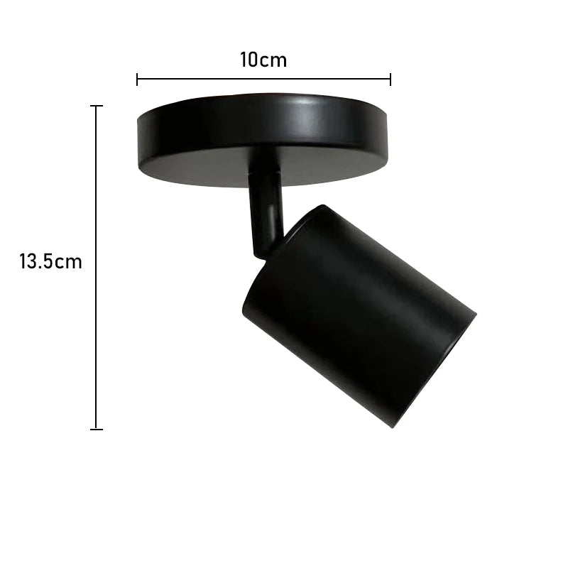 Dimmable Led GU10 Spotlight Clothing Store Background Wall Spotlight 7w 12W Trail Light Surface Mounted Ceiling Spotlight AC 220