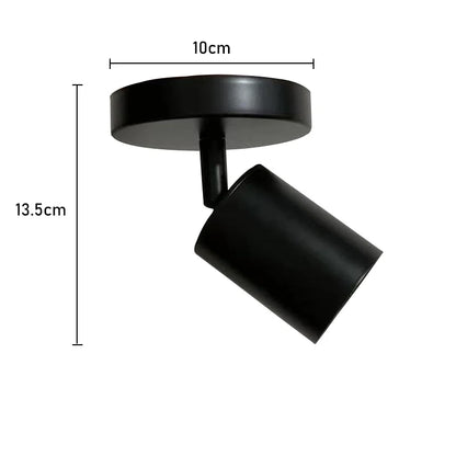 Dimmable Led GU10 Spotlight Clothing Store Background Wall Spotlight 7w 12W Trail Light Surface Mounted Ceiling Spotlight AC 220