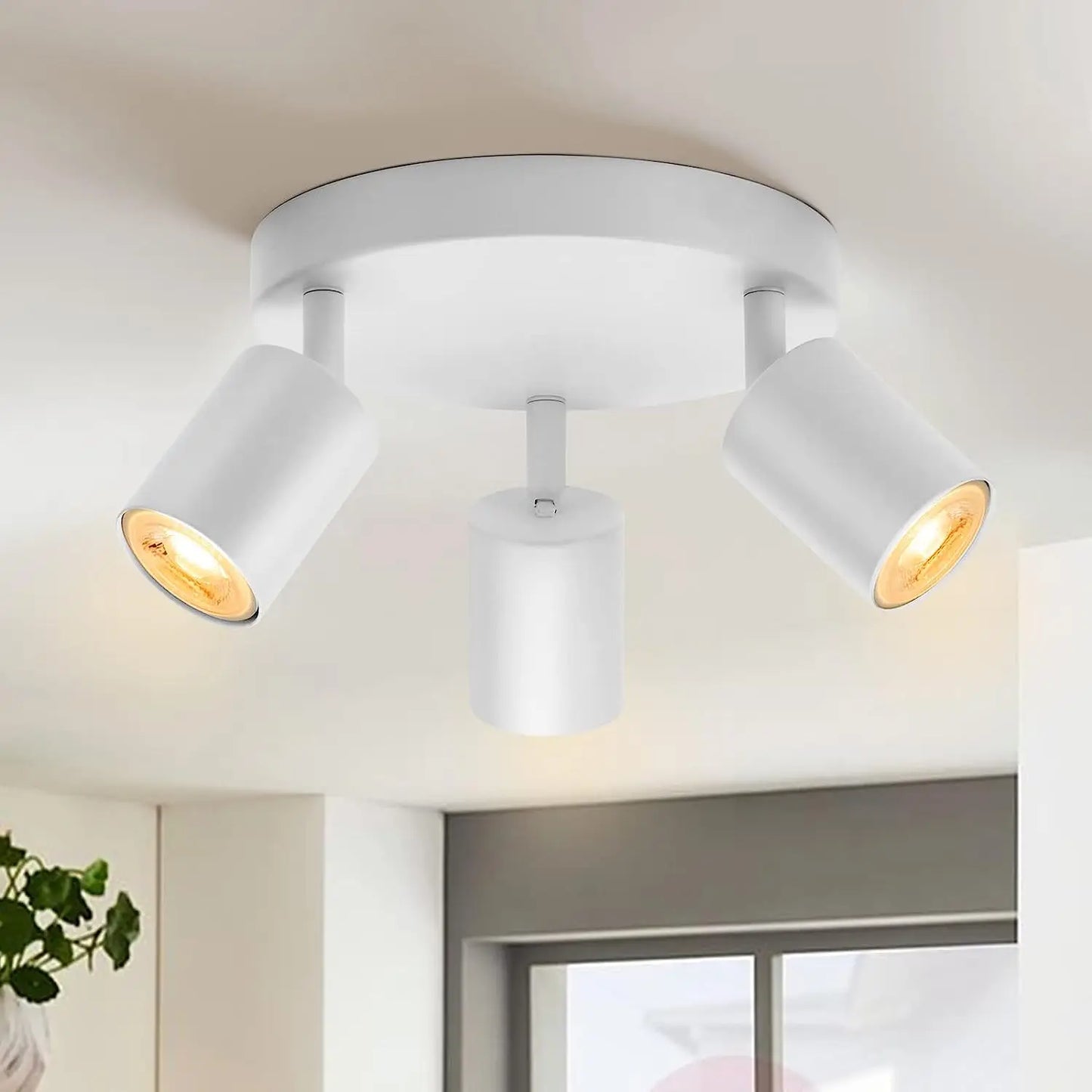 Dimmable Led GU10 Spotlight Clothing Store Background Wall Spotlight 7w 12W Trail Light Surface Mounted Ceiling Spotlight AC 220