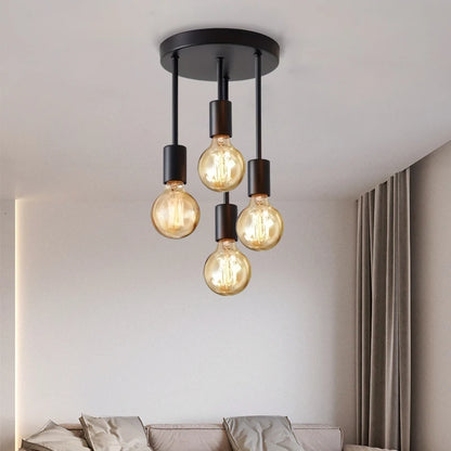 Black Modern Ceiling Light