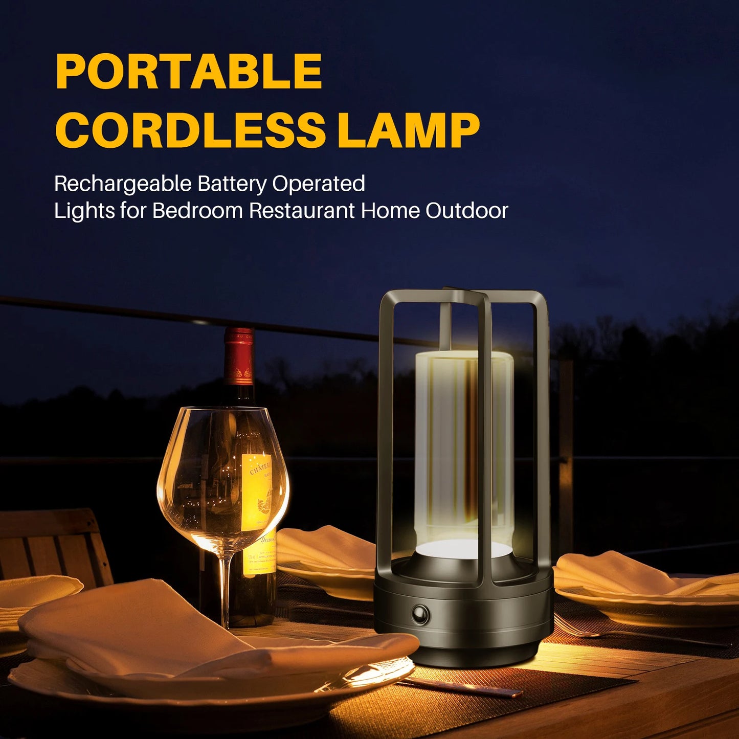 Cordless Atmosphere Table Lamp