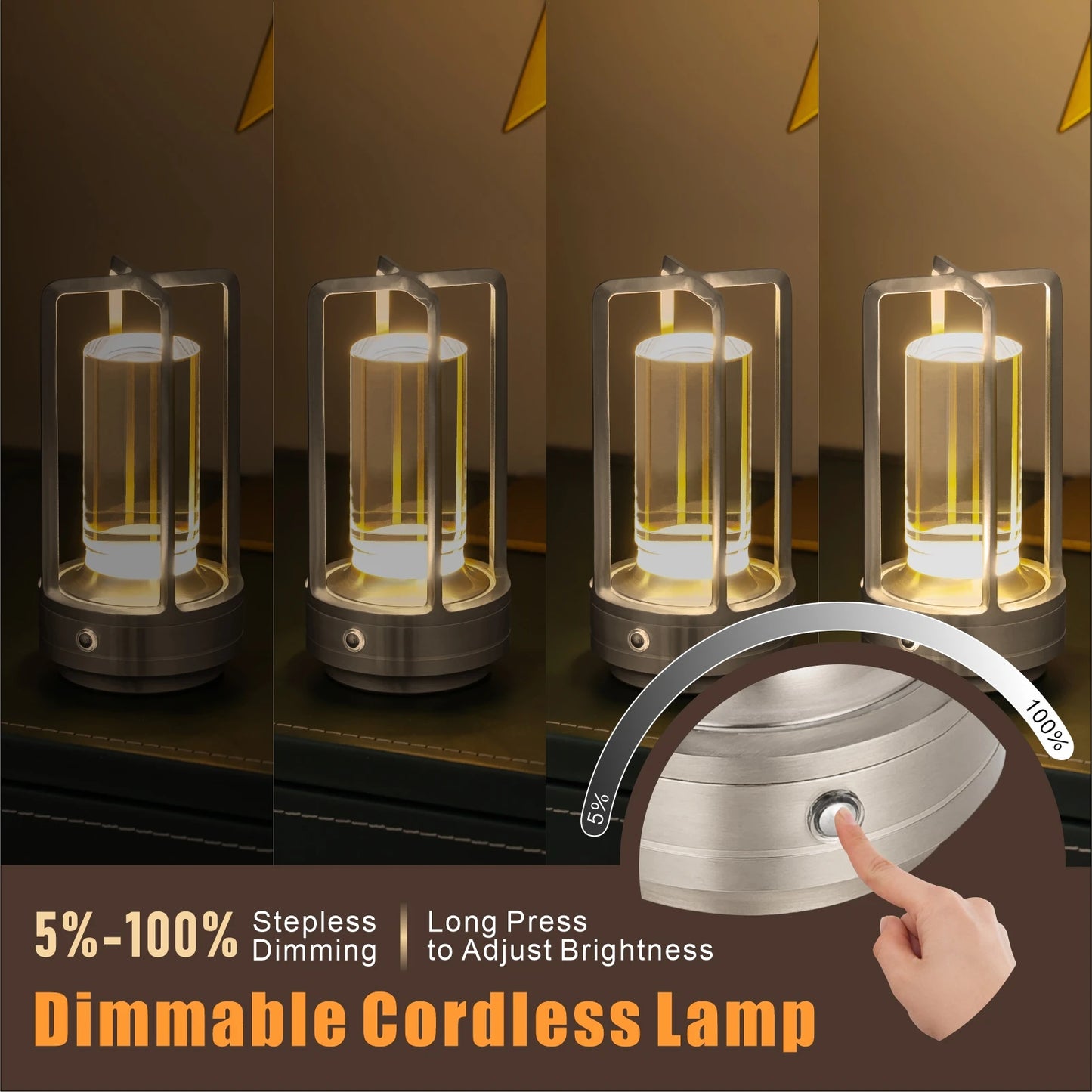 Cordless Atmosphere Table Lamp