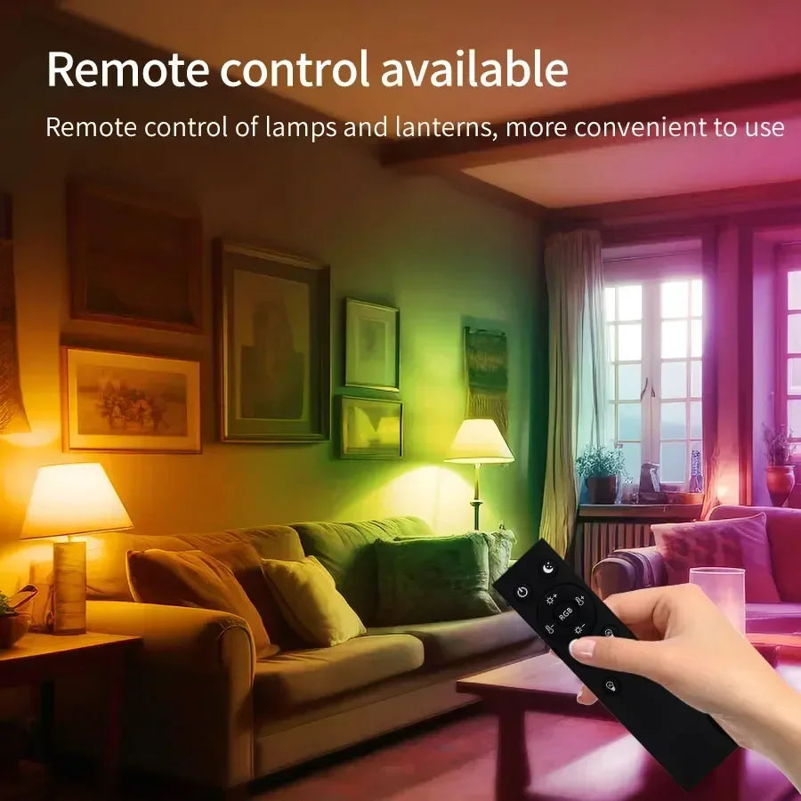 E27 Smart LED Bulb Bluetooth WiFi RGB Light Bulb 9W 15W 18W Tuya Smart Life APP Control Color Changing Lamp 220V Energy Saving Ceiling Light Remote Control Voice Control Bedroom Home Decor Night Light Group Control Intelligent Lighting Wholesale