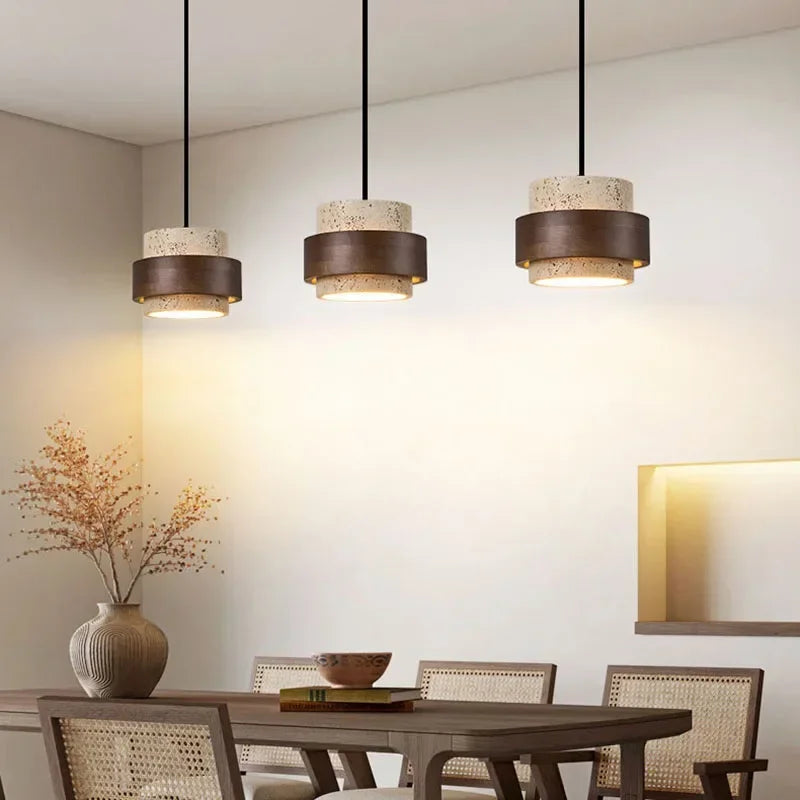 Japanese Wabi Sabi Pendant Lamp Retro Creative Hanging Light Personalized Bar Lighting Fixture Restaurant Homestay Atmosphere Lamp Vintage Ceiling Light Rustic Minimalist Home Decor Dining Room Kitchen Cafe Hotel Indoor Lighting Designer Lamp Wholesale