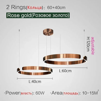 Nordic Designer Pendant Light Round LED Chandelier Modern Hanging Lamp Dining Room Bedroom Living Room Kitchen Restaurant Bar Ceiling Light Luxury Home Decor Indoor Lighting Minimalist Scandinavian Decorative Fixture Hotel Villa Wholesale