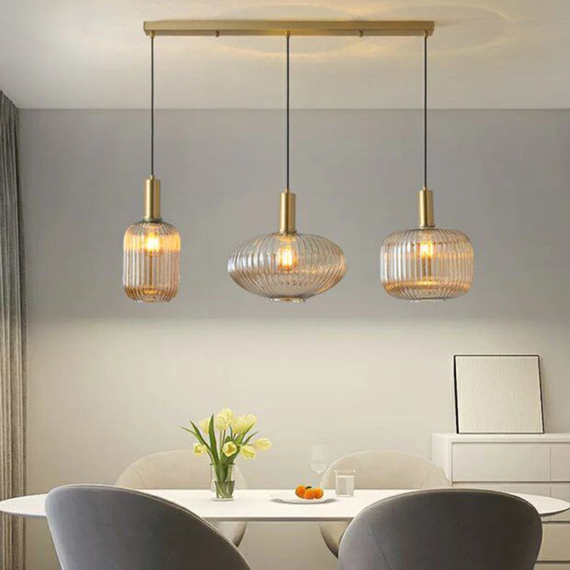 Modern Chandelier Light Dining Room Ceiling Lamp Hanging Light Fixture Indoor Lighting Luxury Home Decor LED Hanging Lamp Living Room Kitchen Bedroom Decoration Contemporary Design Decorative Lighting Hotel Villa Lighting Minimalist Style Wholesale