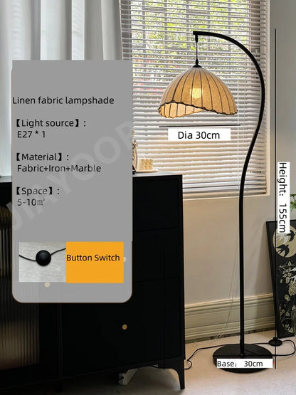 Retro Style Floor Lamp LED Standing Light Vintage Antique Corner Lamp Living Room Sofa Side Bedroom Bedside Reading Lamp Modern Rustic Industrial Home Decor Indoor Lighting Decorative Standing Fixture Hotel Cafe Wholesale