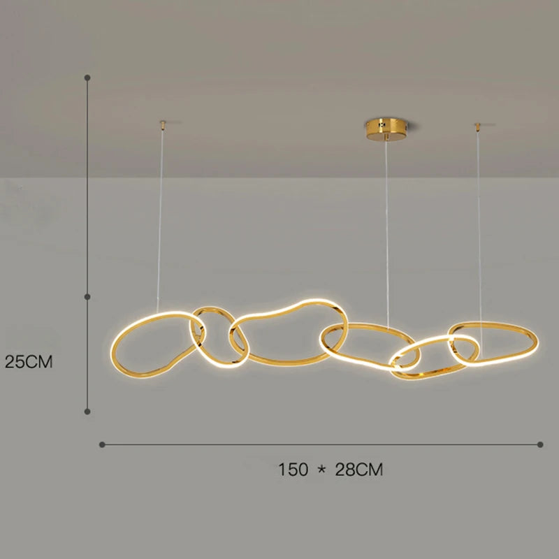 Nordic Pendant Lamp Modern Ceiling Light Hanging Chandelier Dining Room Living Room Bedroom Kitchen Home Decor Indoor Lighting Minimalist Scandinavian Lamp Luxury LED Fixture Decorative Ceiling Light Designer Hanging Lamp Villa Hotel Wholesale