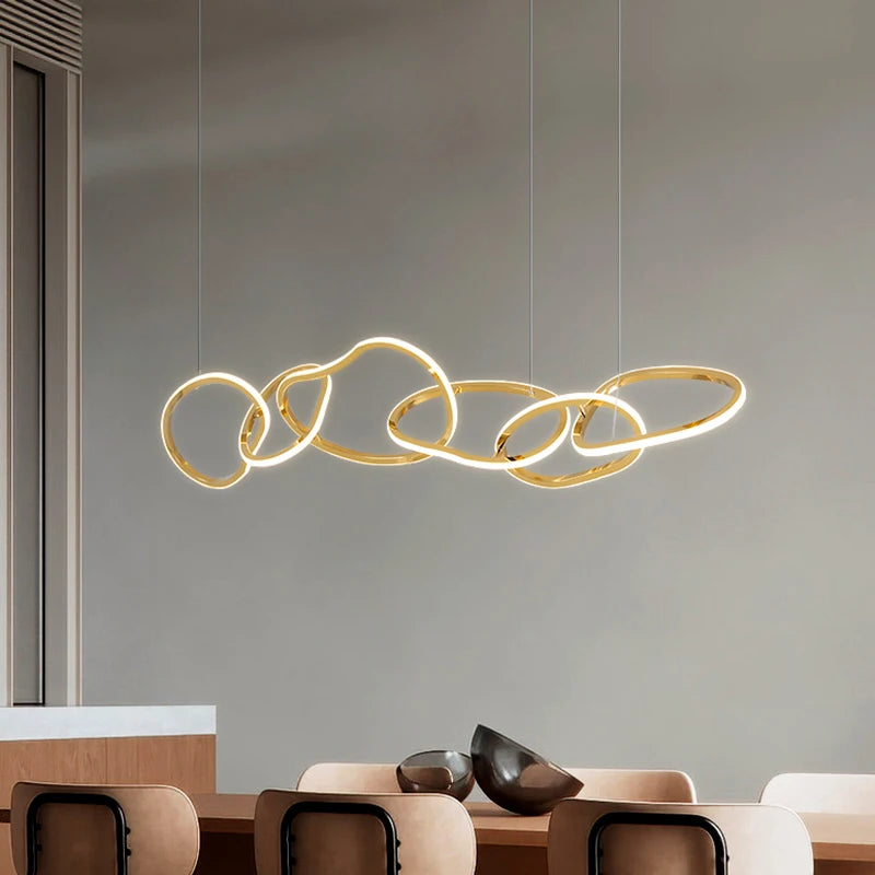Nordic Pendant Lamp Modern Ceiling Light Hanging Chandelier Dining Room Living Room Bedroom Kitchen Home Decor Indoor Lighting Minimalist Scandinavian Lamp Luxury LED Fixture Decorative Ceiling Light Designer Hanging Lamp Villa Hotel Wholesale