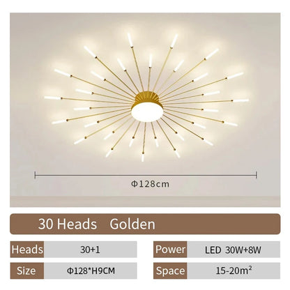 Creative Fan Shaped LED Ceiling Lamp Modern Ceiling Light Pendant Chandelier Living Room Dining Room Bedroom Kids Room Home Decor Indoor Lighting Minimalist Designer Ceiling Fixture Contemporary Hanging Lamp Luxury Wholesale
