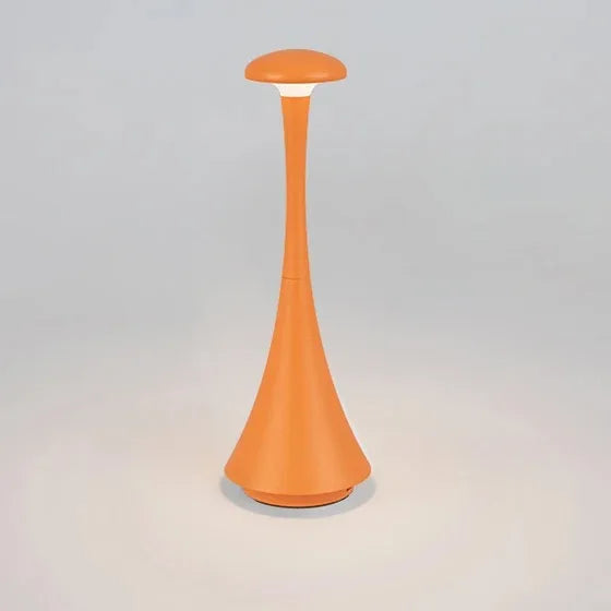 Mushroom Table Lamp Rechargeable Wireless Touch Lamp Creative Desk Lamp USB-C Desk Lamp Bedroom Atmosphere Light