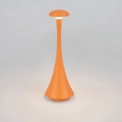 Mushroom Table Lamp Rechargeable Wireless Touch Lamp Creative Desk Lamp USB-C Desk Lamp Bedroom Atmosphere Light