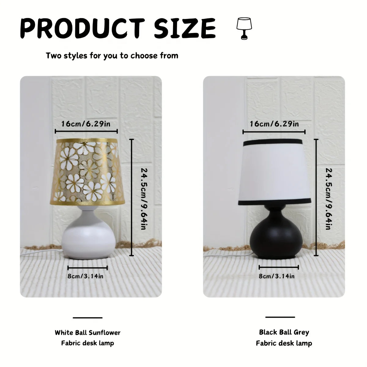 Small Medium Bedside Table Lamp LED Night Light Bedroom Living Room Study Room Dormitory Desk Lamp Reading Light Nightstand Lamp Home Decor Modern Minimalist Indoor Lighting Portable Table Light Office Student Room Decorative Lamp Wholesale