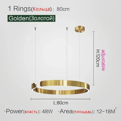 Nordic Designer Pendant Light Round LED Chandelier Modern Hanging Lamp Dining Room Bedroom Living Room Kitchen Restaurant Bar Ceiling Light Luxury Home Decor Indoor Lighting Minimalist Scandinavian Decorative Fixture Hotel Villa Wholesale