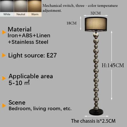 Dimmable LED Floor Lamp DIY Ambient Light Modern Standing Lamp Living Room Bedroom Decor RGB Mood Lighting Smart Floor Light Remote Control Reading Lamp Minimalist Home Interior Decoration Corner Lamp Indoor Lighting Wholesale