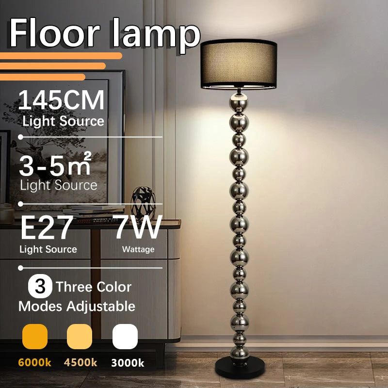 Dimmable LED Floor Lamp DIY Ambient Light Modern Standing Lamp Living Room Bedroom Decor RGB Mood Lighting Smart Floor Light Remote Control Reading Lamp Minimalist Home Interior Decoration Corner Lamp Indoor Lighting Wholesale
