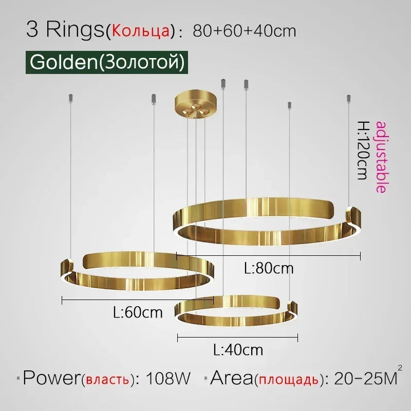 Nordic Designer Pendant Light Round LED Chandelier Modern Hanging Lamp Dining Room Bedroom Living Room Kitchen Restaurant Bar Ceiling Light Luxury Home Decor Indoor Lighting Minimalist Scandinavian Decorative Fixture Hotel Villa Wholesale