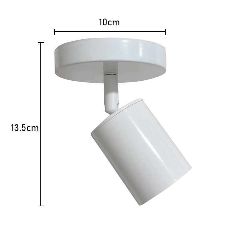Dimmable Led GU10 Spotlight Clothing Store Background Wall Spotlight 7w 12W Trail Light Surface Mounted Ceiling Spotlight AC 220