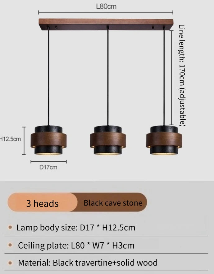 Japanese Wabi Sabi Pendant Lamp Retro Creative Hanging Light Personalized Bar Lighting Fixture Restaurant Homestay Atmosphere Lamp Vintage Ceiling Light Rustic Minimalist Home Decor Dining Room Kitchen Cafe Hotel Indoor Lighting Designer Lamp Wholesale