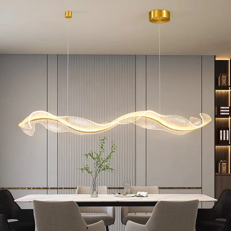 Modern LED Pendant Light Luxury Chandelier Ceiling Hanging Lamp Living Room Dining Room Indoor Lighting Home Decor Designer Ceiling Fixture Minimalist Nordic Contemporary Light Kitchen Bedroom Hotel Villa Decorative Lighting Wholesale