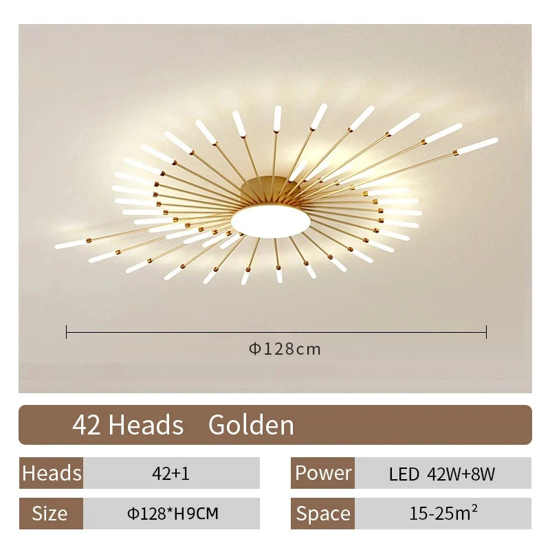 Creative Fan Shaped LED Ceiling Lamp Modern Ceiling Light Pendant Chandelier Living Room Dining Room Bedroom Kids Room Home Decor Indoor Lighting Minimalist Designer Ceiling Fixture Contemporary Hanging Lamp Luxury Wholesale