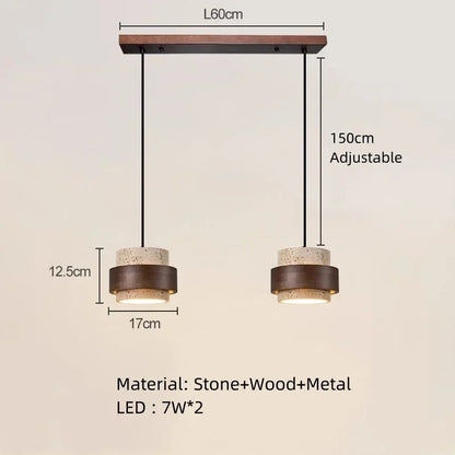 Japanese Wabi Sabi Pendant Lamp Retro Creative Hanging Light Personalized Bar Lighting Fixture Restaurant Homestay Atmosphere Lamp Vintage Ceiling Light Rustic Minimalist Home Decor Dining Room Kitchen Cafe Hotel Indoor Lighting Designer Lamp Wholesale
