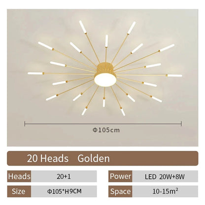 Creative Fan Shaped LED Ceiling Lamp Modern Ceiling Light Pendant Chandelier Living Room Dining Room Bedroom Kids Room Home Decor Indoor Lighting Minimalist Designer Ceiling Fixture Contemporary Hanging Lamp Luxury Wholesale
