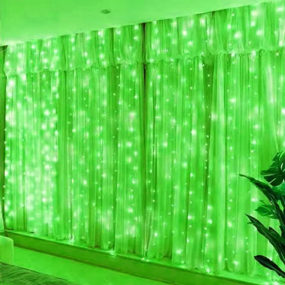 3M 6M LED Curtain String Lights USB Fairy Lights Remote Control Festoon Garland Wedding Christmas Decoration Bedroom Living Room Home Decor Party Festival Wall Window Lighting Warm White Decorative Indoor Lighting Wholesale