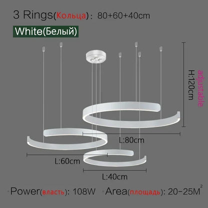 Nordic Designer Pendant Light Round LED Chandelier Modern Hanging Lamp Dining Room Bedroom Living Room Kitchen Restaurant Bar Ceiling Light Luxury Home Decor Indoor Lighting Minimalist Scandinavian Decorative Fixture Hotel Villa Wholesale