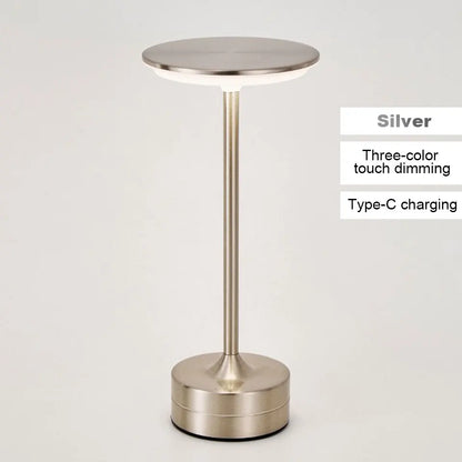 Rechargeable Touch Bedside Lamp LED Night Light Dimmable Table Lamp Wireless Desk Lamp Bedroom Reading Light USB Charging Portable Ambient Lighting Home Decor Modern Minimalist Lamp Kids Room Study Room Gift Indoor Lighting Wholesale