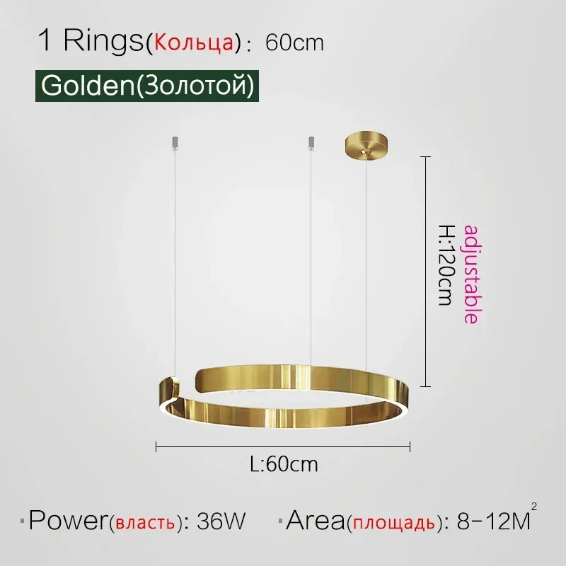 Nordic Designer Pendant Light Round LED Chandelier Modern Hanging Lamp Dining Room Bedroom Living Room Kitchen Restaurant Bar Ceiling Light Luxury Home Decor Indoor Lighting Minimalist Scandinavian Decorative Fixture Hotel Villa Wholesale