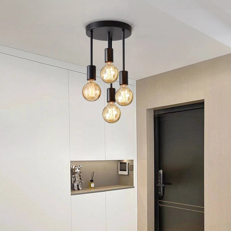 Black Modern Ceiling Light