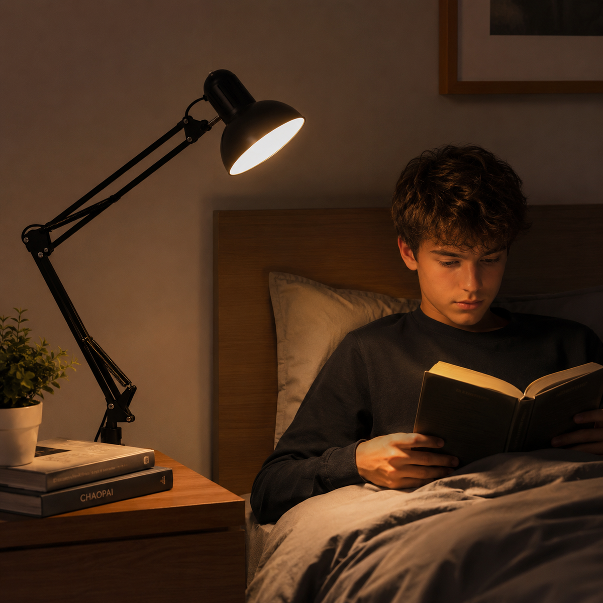 Luxury Adjustable LED Desk Lamp for Bedroom, Bedside Table, Study Desk, Office, Reading Light, Clamp Lamp, Architect Swing Arm Lamp, Modern Metal Task Lamp, Dorm Room Lighting, Home Office, Bed Reading Light, Clip-On Table Lamp, Wholesale